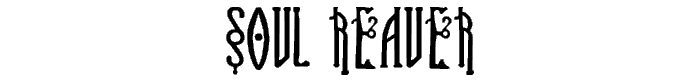 Soul Reaver font